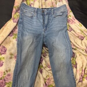 Hollister Light Blue Straight Leg Jeans